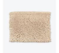 Allure Bath Fashions Jumbo Bobble Bath Mat - Non Slip, Luxury Deep Pile Bath Rug in Beige Allure Bath Fashions Beige