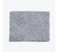 Allure Bath Fashions Jumbo Bobble Bath Mat - Non Slip, Luxury Deep Pile Bath Rug in Light Grey Allure Bath Fashions Light Grey