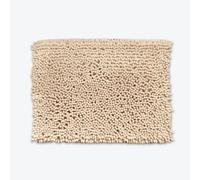 Allure Bath Fashions Jumbo Bobble Bath Mat - Non Slip, Luxury Deep Pile Bath Rug - Stone