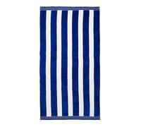 Allure Bath Fashions Jumbo Cabana Stripe Beach Towel - Blue