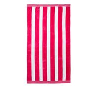 Allure Bath Fashions Jumbo Cabana Stripe Beach Towel - Pink