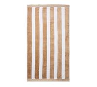 Allure Bath Fashions Jumbo Cabana Stripe Beach Towel - Taupe