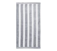 Allure Bath Fashions Jumbo Cabana Stripe Beach Towels - Grey