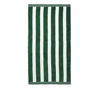 Allure Bath Fashions Jumbo Cabana Stripe Beach Towels - Khaki Green
