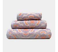 Allure Bath Fashions Luxury Ikat Sculpted Patterned Bath Towel