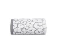 Allure Leopard Hand Towel, 100% Cotton, Luxury Jacquard Print, Soft & Absorbent, 50cm x 90cm (Monochrome)