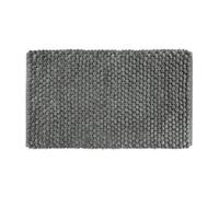 Allure Bath Fashions Luxury Non Slip Chunky Bobble Bath Mat - Charcoal Grey