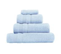 Allure Zero Twist Bath Towel Set for Bathroom, Pack of 2, 70 x 120cm, 100% Egyptian Cotton (Baby Blue)