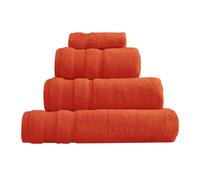 Allure Bath Fashions Luxury Zero Twist Egyptian Cotton Towels in Terracotta Allure Bath Fashions Terracotta
