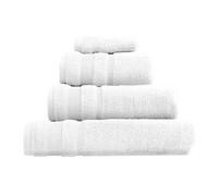 Allure Zero Twist Bath Towel - White, White