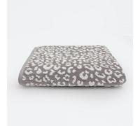 Allure Bath Fashions Luxury Zero Twist Leopard Print Large Bath Sheet Towel - 100% Cotton