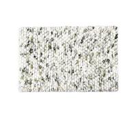 Allure Bath Fashions Marl Chunky Bobble Bath Mat Non Slip - Green