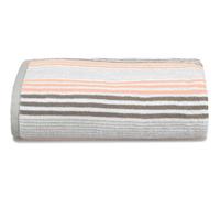 Allure Bath Fashions Merlin Striped Bath Sheet - Blush Pink