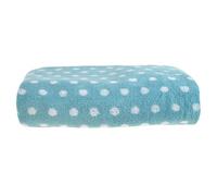 Allure Spots Bath Sheet - Duck Egg, Blue