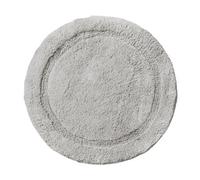 Allure Bath Fashions Round Bath Mat Non-Slip - Dove Grey