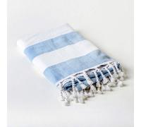 Allure Bath Fashions Striped Hammam Turkish Style Beach Towel