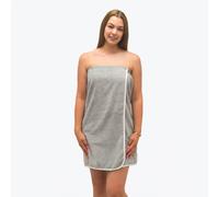 Allure Bath Fashions Supersoft 100% Cotton Shower Wrap Wearable Bath Towel, Adjustable, Easy Care, Machine Washable - Fully Guaranteed