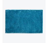 Allure Bath Fashions Velvet Chenille Bobble Bath Mat Non-Slip in Turquoise Allure Bath Fashions Turquoise