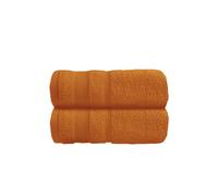 Allure Bath Fashions Zero Twist Egyptian Cotton Hand Towels Pack Of 2 - Caramel