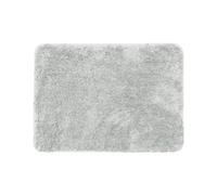 Allure Bling Shower Mat Non Slip Bath Mat 40 x 60cm - Super Soft, Deep Pile Microfibre Small Bathroom Mat with Sparkle Threads (Grey)