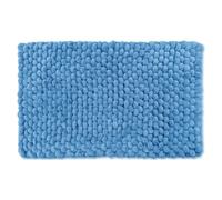Allure Bobbi Giant Bobble Bath Mat 50 x 80cm - Luxury Chunky Bobble Bathroom Mat, Heavyweight 2750GSM, Super Soft Deep Pile Bath Rug, Absorbent Quick Drying Floor Mat for Shower & Bath (Blue)