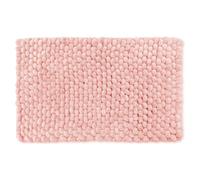 Allure Bobbi Giant Bobble Bath Mat 50 x 80cm - Luxury Chunky Bobble Bathroom Mat, Heavyweight 2750GSM, Super Soft Deep Pile Bath Rug, Absorbent Quick Drying Floor Mat for Shower & Bath (Blush)