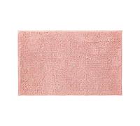 Allure Bobble Chenille Bath Mat Non Slip 50 x 80cm - Soft, Absorbent, Easy Care (Blush Pink)