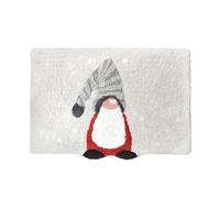 Gonk Christmas Bath Mat - Non-Slip, Supersoft Festive Rug Allure Bath Fashions Grey One Size