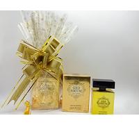 Allure Fragrances Gold Fortune Pour Homme 100ml edt For Men Gift Wrapped Gift Hamper