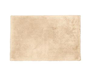 Allure Hotel Bath Mat Non-Slip, 100% Cotton, Extra Thick Deep Pile, Anti-Viral, Washable, 50cm x 80cm (Stone)