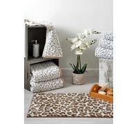 Allure Leopard Jacquard Towels Leopard