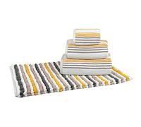 Allure Merlin Stripe Bath Mats Mustard