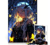 Allure of The Night for Adults 1000 Piece Jigsaw Puzzle Sharp Recall Calm Recreation Uniform Cut Festive Present (38x52cm)