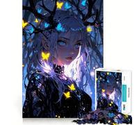 Allure of The Night Puzzles for Adults 1000 Pieces Mental Boost Play Neat Cut Perfect Alignment Bonding Activity for Loved Ones (50x75cm)