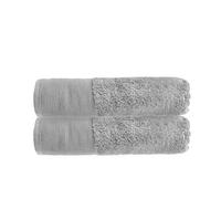 Allure Bath Fashions Marlborough Bamboo Towels - Super Soft, Absorbent & Hypo-Allergenic in Silver Allure Bath Fashions Silver