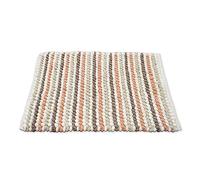 Allure Bath Fashions Striped Chunky Bobble Bath Mat - Blush Pink