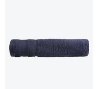 Allure Zero Twist Bath Sheet, Extra Large Bath Towel, 100 x 150cm, 100% Egyptian Cotton (Navy)