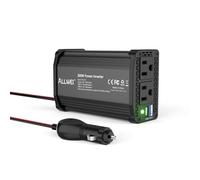 ALLWEI 300W Car Power Inverter with 27W USB-C and 3.0 USB Port - DC 12V to 240V / 230V AC Power inverters for Vehicles Converter Fast Charging Ports Car Charger Adapter (Black)
