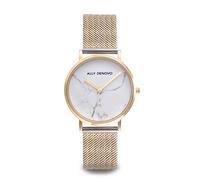 Ally Denovo Carrara Marble Mesh Women's Watch with Milanese Strap Analogue Stainless Steel AF5004.3
