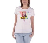 Ally Geo Triangle Skinny Fit T Shirt A Star Is Born White L