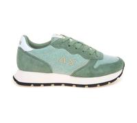 Ally Glitter Textile - female - Sun68 - Sneakers - Green - 5 UK - Shoes 5 UK