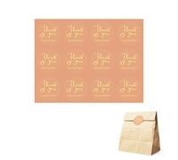 ALLY-MAGIC 10 Sheets Thank You Stickers Multicolor Adhesive Labels-Premium Foil Finish for Business Orders Shipping Packages Envelopes Gifts Retail Shopping Bags Y6TJGXTZ