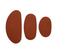 ALLY-MAGIC 3 Pcs Pottery Clay Ribs, Soft Rubber Ceramic Potter Rib Clay Sculpting Scrapers Mud Tools for Potter Clay DIY Crafting Modeling and Clay Artists Y4TYGP