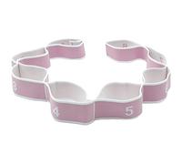 ALLY-MAGIC 8-loop Stretch Assist Strap,Kids Stretch Strap Latin Dance Resistance Bands for Dancers Kids Digital Stretch Bands Pilates Yoga Fitness Training Elastic Dance Bands Y4-BGTLD (Pink Grey)