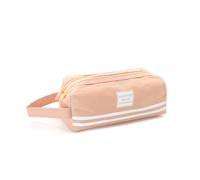 ALLY-MAGIC Big Pencil Case for Girls, Cute Pink Pencil Case, Big Pen Case with Double Smooth Zipper for Teenagers Y6SLLBD