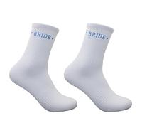 ALLY-MAGIC Bride Socks Soft Cotton Wedding Gift for Bride Bridal Party Bachelorette Novelty Socks Newlywed Wife Gift Ideas Bridal Shower Supplies Anniversary Birthday Celebration A6XNW