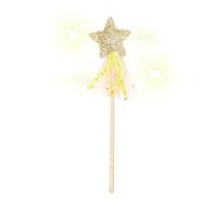 ALLY-MAGIC Fairy Wand Magic Christmas Princess Wand Glitter Star Wand for Birthday Wedding Party Cosplay Favors Role Play Toys Y4-THXNB (Gold-2), 28.8 cm