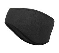 ALLY-MAGIC Fleece Ear Warmers, Winter Thermal Running Headband Warm Cozy Fleece Stretchy Ear Muff Headband Warmer for Men and Women Outdoor Sports and Daily Wearing Y4-ZRHEZ(Black)