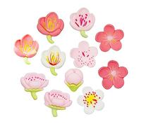 ALLY-MAGIC Flower Croc Charms, Shoe Charms for Clog Shoes Decorations for Girls Boys Shoe Charms Accessories Cute Cartoon Charms for Crocs Party Decorations Birthday Christmas Y6-HDXK (Sakura)