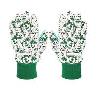 ALLY-MAGIC Gardening Gloves for Women, Comfortable Ladies Gardening Gloves Breathable Non-Slip Flexible Floral Garden Working Gloves with Elastic Cuffs for Yard Cleaning Fishing Camping Y7HYST
